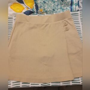 Cat & Jack girls size small 6/6x khaki skort